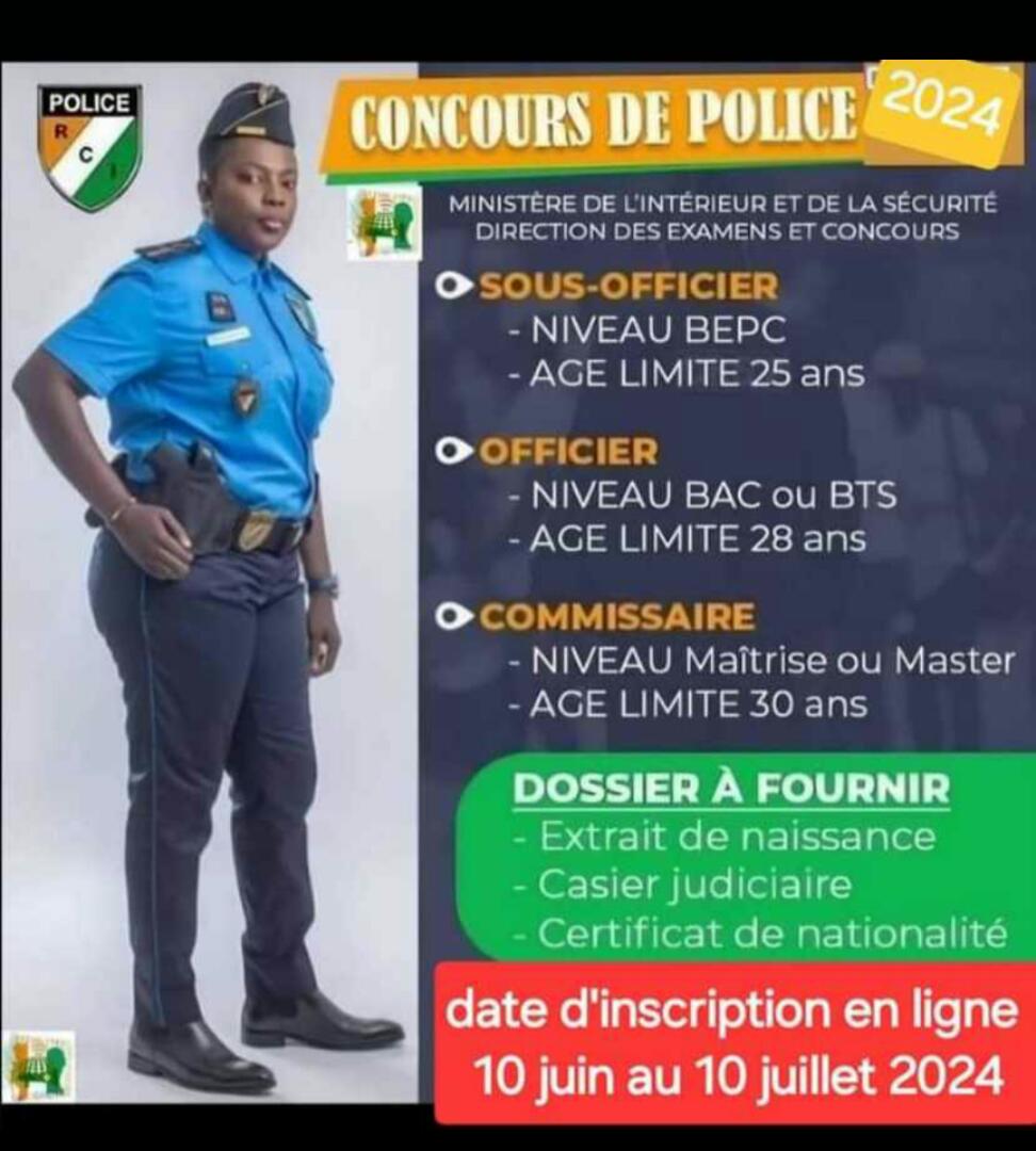 Concours de Police 2024
