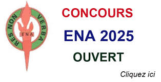 CONCOURS D'ENA SESSION 2025 Côte d'Ivoire