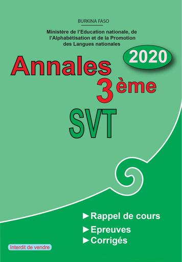 Annales svt 3ième BF By Tehua