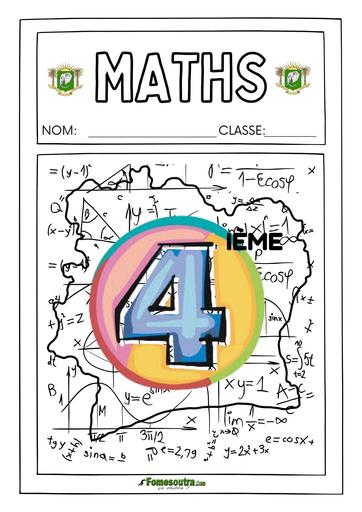 DOC de Travaux Dirigés MATHS 4ième By TEHUA