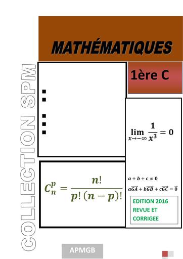 COLLECTION SPM Maths 1ière C by Tehua