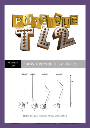 Cours Physiques TLe 2