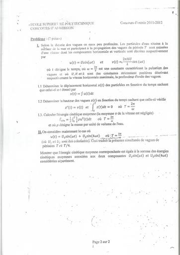 Concours ESP Mathématiques 2011 2012suite by Tehua