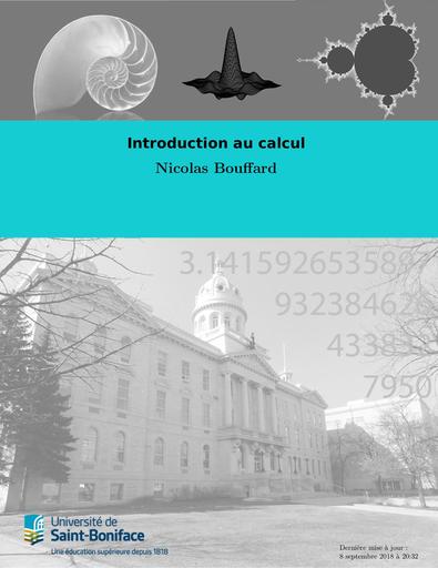 SUP Bouffard Math introduction au calcul