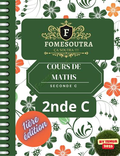 Cours apc maths 2nde C online 2025 by Tehua