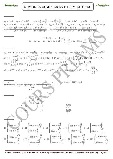 TOP DOCUMENTS DE TRAVAUX DIRIGES MATHS Tle CDE by TEHUA