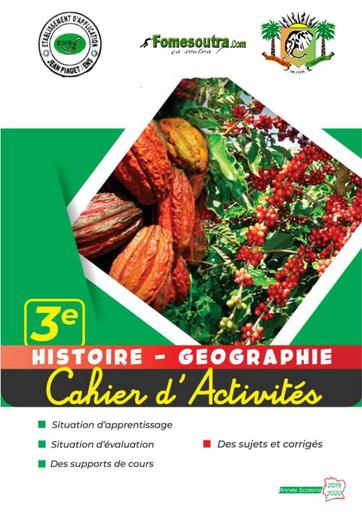 HG CAHIER D'ACTIVITE complet 3eme PROF ENS by TEHUA