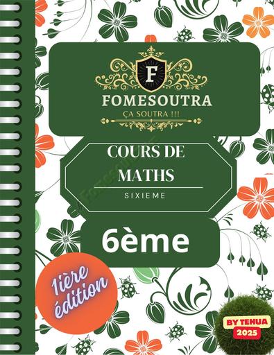 Cours apc maths 6ème online 2025 by Tehua