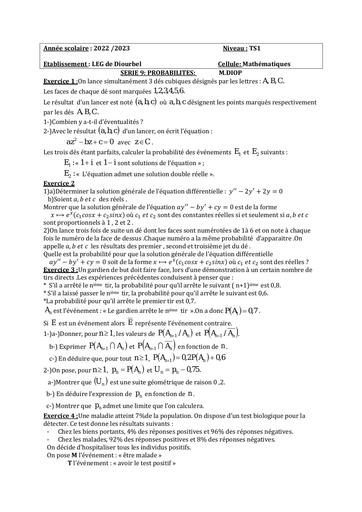 Compilation KAM Maths Tle S Sénégal by Tehua