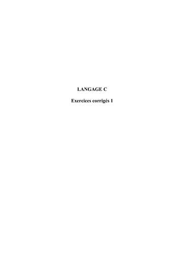 exercices corrigés en lang C By Tehua.pdf