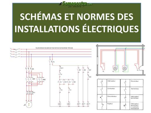 COURS SCHÉMAS ET NORMES DES INSTALLATIONS ÉLECTRIQUES by TEHUA