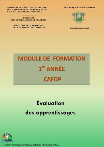 EVALUATION DES APPRENTISSAGES by Tehua