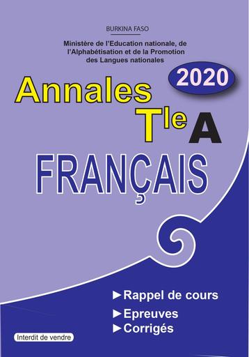 Annale français Tle A BF by Tehua