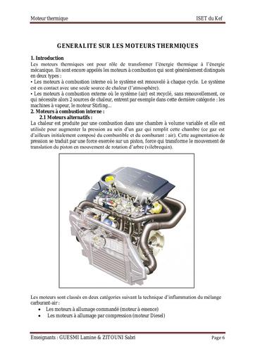 Cours moteur thermique GUESMI Lamine and by Tehua