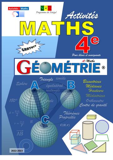 Activité Maths 4ieme geometrie by Tehua