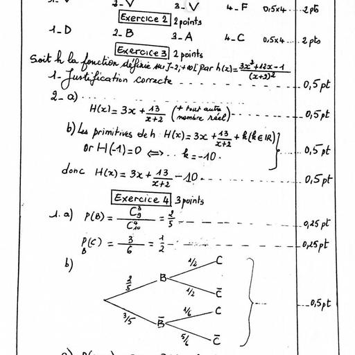 Composition generale Decembre 2024 UP 5 BAREME PC Tle D by Tehua