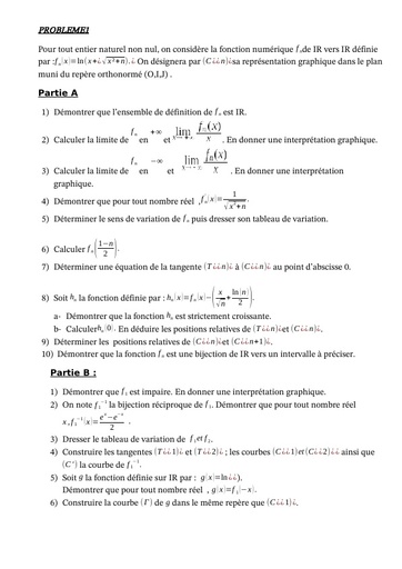 PROBLEME Maths Tle C by Tehua