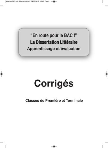 CORRIGE doc - en route pour le bac-Cahier-Dissertation by Tehua.pdf