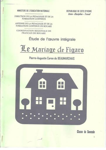 Facilitateur LE MARIAGE DE FIGARO by Tehua