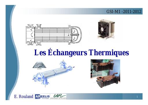 ECHANGEURS THERMIQUES 2 by Tehua