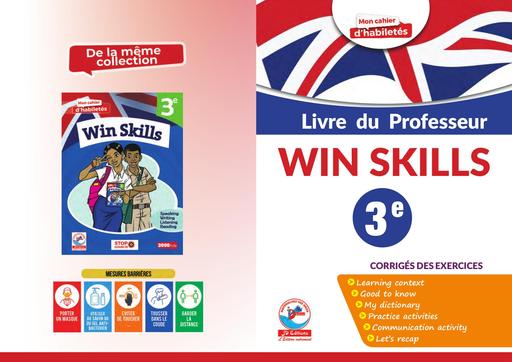 Anglais mon cahier d'habileté 3e Win Skills Corrigé by Tehua