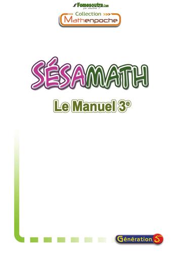 MANUEL Sésamaths 3ème BY TEHUA