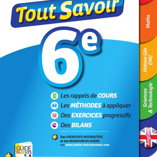 Tout savoir 6e by Tehua