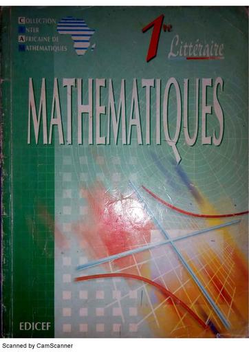 CIAM 1iere L maths by Tehua