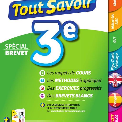 Tout savoir 3e by Tehua