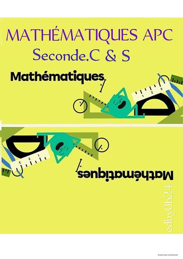 Cours de maths APC 2nde C by Tehua