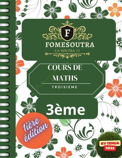 Cours apc maths 3ème online 2025 by Tehua