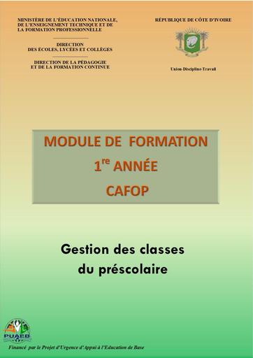 GESTION DES CLASSES DU PRÉSCOLAIRE by Tehua