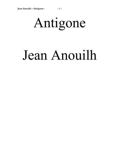 Antigone texte 1