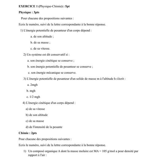 Composition generale Decembre 2024 UP 13 ADAMA SANOGO SUJET PC 1iere D (2) by Tehua