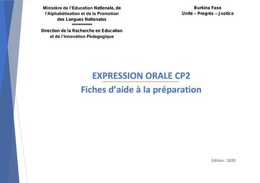 Expression orale cp2 by Tehua