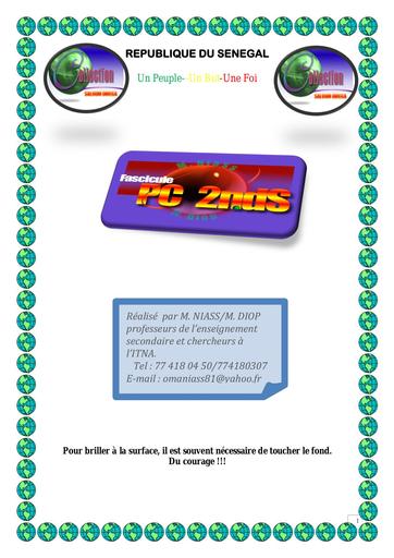 Fascicule PC 2nde S by Tehua