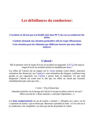 02 defaillances du conducteur by Tehua