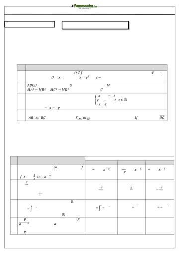 SUJET MATHS Tle C BACCALAURÉAT BLANC RÉGIONAL MARS 2024 DREN BOUAFLE RCI by TEHUA