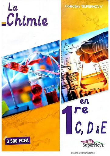 Supernova chimie 1ere CDE by Tehua