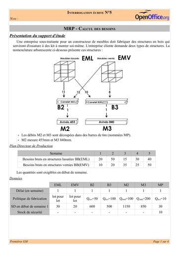 2798 IE05 Corrigé Calcul de besoins by Tehua