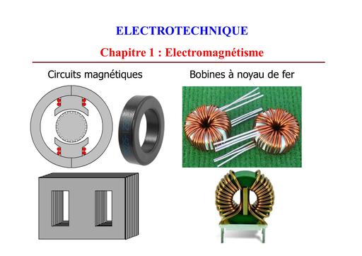 Chapitre 1 electrotechnique by Tehua