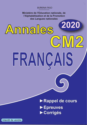 Annales francais cm2