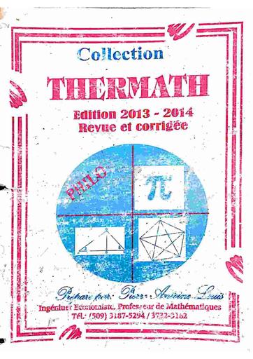 Collection Thermath Tle C by Tehua