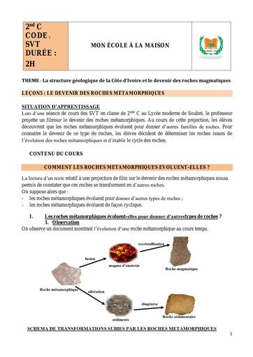 SVT 2nd C_L5_ le devenir des roches métamorphiques by Tehua.pdf