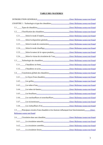 Technolgie et types de chaudière by Tehua