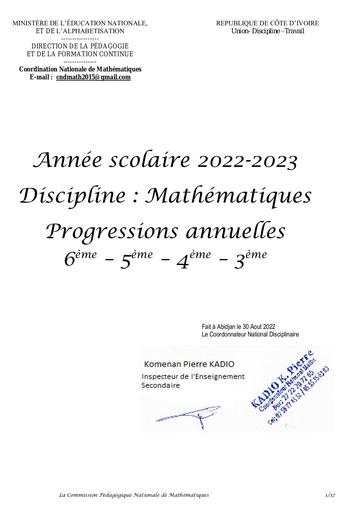 MATHS_Progressions 2022-2023.pdf