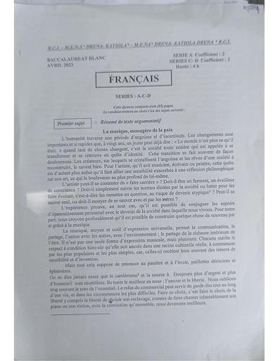 ÉPREUVE DE FRANÇAIS BAC BLANC RÉGIONAL KATIOLA.pdf.pdf.pdf