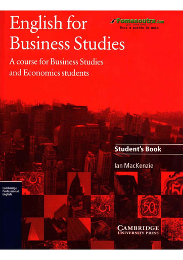 English for Business studies and Economics students