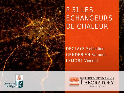 ECHANGEURS THERMIQUES 3 by Tehua