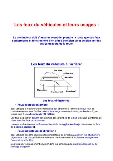 03 feux du vehicule by Tehua